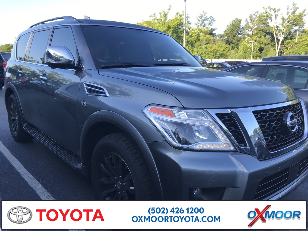 pre owned 2019 nissan armada platinum 4d sport utility in louisville t49811a oxmoor toyota oxmoor toyota